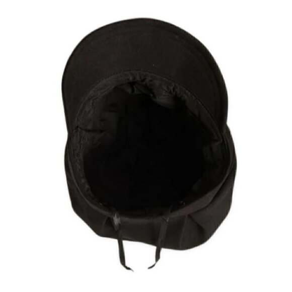 Brent Linen Newsboy Cabbie Beret Cap Black Women's OS - Picture 3 of 4